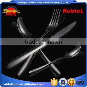 4 Piece Cutlery Set Spoon Fork Knife Flatware Dinning Dinnerware Tableware Stainless Steel thumbnail-1