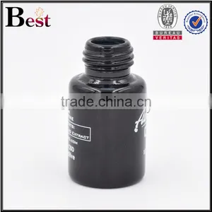 Cosmetic 7ml Screen Printing Black Fragrance Perfume Bottle Big Children Proof Dropper Essential Oil Black Bottle Men's Perfume thumbnail-2