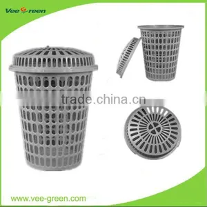 Plastic Laundry Basket/Plastic Laundry Hamper 65L thumbnail-2