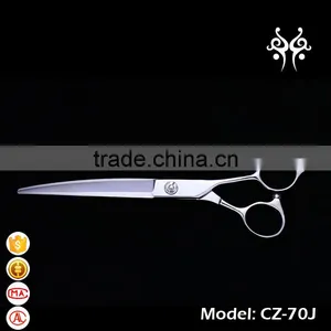 7 Inch Dog Grooming Straight Scissors for Dogs, 440 Japanese Steel Straight Shears thumbnail-1