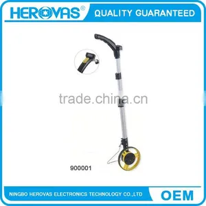 Yellow Round Walking Digital Distance Wheel Measuring Tool thumbnail-1