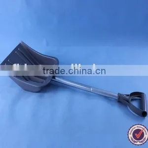 Detachable Aluminum Metal Handle Car Plastic Snow Shovel With Long Handle thumbnail-1