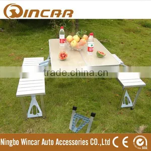 Aluminium Camping Folding Table With Chairs From Ningbo Wincar thumbnail-1