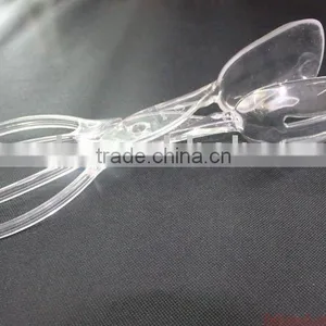 2 in 1 Colorful Plastic Salad Spoon and Fork thumbnail-1