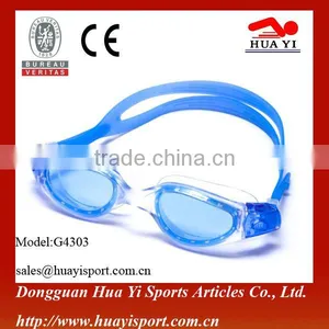 Printed Logo Waterproof Adult Advanced Swimming Goggle thumbnail-2