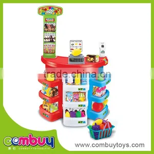 Hot Selling Kids Pretend Shopping Toy Supermarket Super Store Racks thumbnail-1