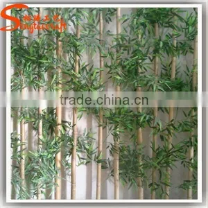 China Manufacturer Common Plastic Decorative Artificial Lucky Bamboo Fence for Sale thumbnail-6