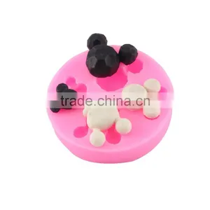 Liquid Silicone DIY Chocolate Chip Mold Handmade Cake Mold Cake Decorating Tools Mickey 1688 Agent thumbnail-2