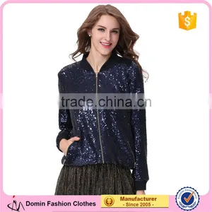 Domin Fashion Latest Beading Shining Style Women's Coat thumbnail-1
