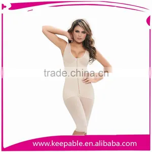 New Popular Nylon Spandex Comfortable Body Slimmer Waist Trianer With Long Sleeve thumbnail-1