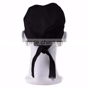 Black Waiter Baker Cooking Chef Hat Head Wrap thumbnail-3
