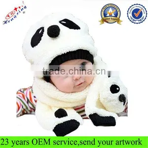 Animal Hats With Paws Long Scarf Baby Animal Hat thumbnail-1