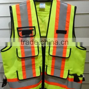 hi Vis Garment Reflective Construction American Safety Vest thumbnail-1