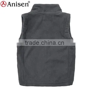 Oem Factory Fleece Custom Men Vest thumbnail-5