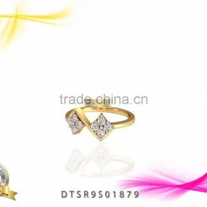 Light Weight Gold Plated Ring thumbnail-1