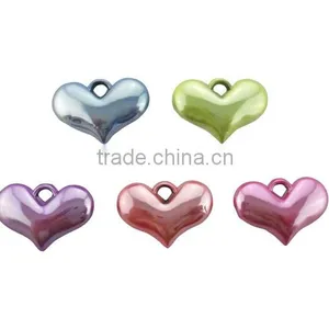 Custom Little Girl Crown Acrylic Charms Cheap Eco-friendly Plastic Crown Charms for Children Jewelry Accessories thumbnail-5