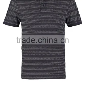MGOO Summer Fashion Men Striped Polo Shirts 100% Cotton Short Sleeve Slim Fit Polo Shirt thumbnail-5