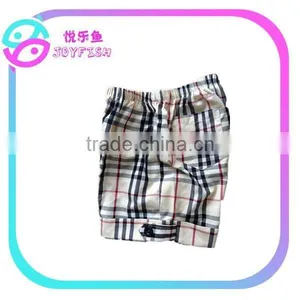 Boy's Cotton Check Shorts thumbnail-6