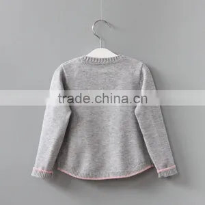 S17699A Children Sweaters Rainbow Pattern Girls Clothes Kids Sweaters thumbnail-3