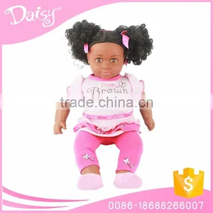 2017 Hot Selling Realistic Vinyl Lovely Newborn Black Fat Baby Doll thumbnail-1