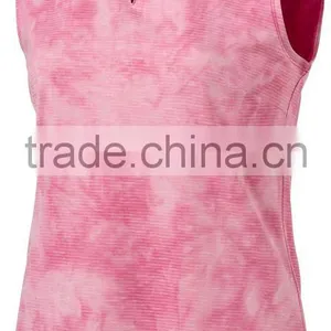 2017 New Women's Polo Golf Shirts Dry Fit Soft Polo Shirt Women Sleeveless Golf Polo Shirt thumbnail-5