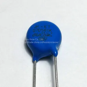 Metal Oxide Varistor Radial Lead Disc Ceramic Blue Epoxy 07D561K/560VAC Varistor for Surge Voltage Protection thumbnail-1