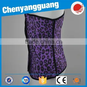 CYG-Purple Animal Markings 4 Steel Bones Lady Waist Belt-trainer thumbnail-2