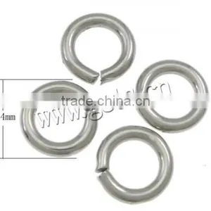 New 14mm Stainless Steel Open Jump Rings For Jewelry Making Findings thumbnail-2
