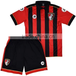 Dry-fit 100% Polyester Fabric Training Wear/soccer Uniforma /soccer Kits thumbnail-6