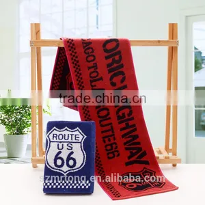 100% Cotton Custom Gym/sports/fitness Towel With Jacquard Logo thumbnail-4