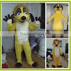 EVA Plush Material Timon Mascot Costume Head With Cooling Fan Timon Mascot for Adult thumbnail-1