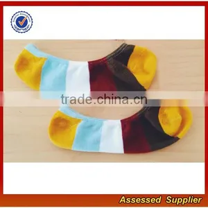 Best Quality Colorful Custom No Show and Invisible Socks for Women JH62 thumbnail-3