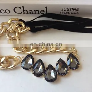 Hot Selling and Cheap Double C Imitation Jewellery Designs Necklace thumbnail-1
