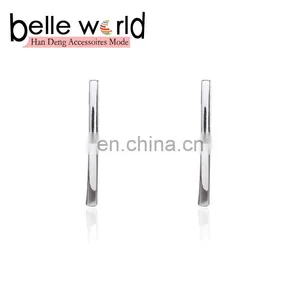Wholesale Fashion Metal Women's Straight Wire Shape Earrings thumbnail-5