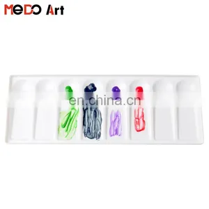 Artist 16 Well Rectangular Plastic Painting Palette thumbnail-2