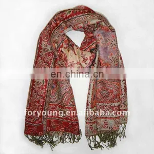 Acrylic Shawl Collar Cardigan Scarves With Fringes thumbnail-1