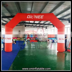 Popular Design Inflatable Race Archway Red Arch With Custom Logo For Advertising Entrance thumbnail-1