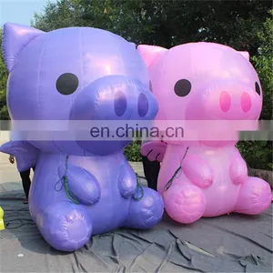High Quality Cute Pig Toy Inflatable/cartoon Animal Inflatable thumbnail-2