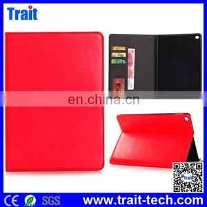 Crazy Horse Pattern Oil Buffed Leather Style Cover Case With Card Slots for IPad Air 2 thumbnail-2