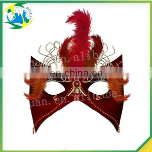 Red Mask Face Mask Halloween Face Mask thumbnail-1