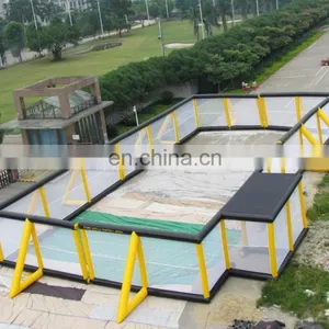 Used Millennium Paintball Bunker Fence Inflatable Fencing Wall for Sale thumbnail-1