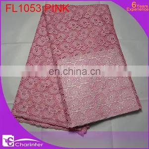 Embroidery Lace Fabric/lace/african Lace Fabric/cord Lace/french Lace/swiss Voile Lace FL1053 Purple thumbnail-5