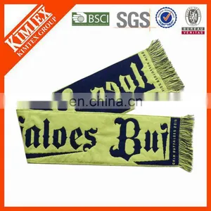 Wholesale Custom Winter Acrylic Football Woven Scarf thumbnail-2