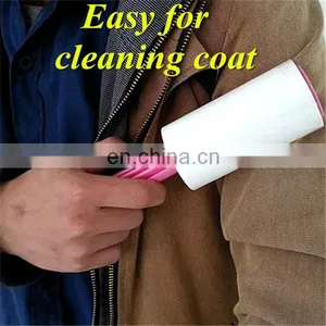 PE Adhesive Clothes Dust Remove Sticker Roller for House Use thumbnail-4