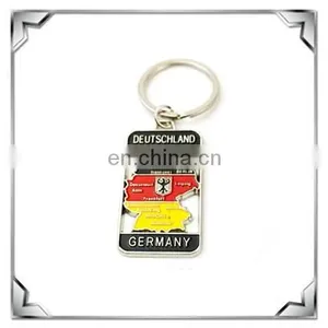 Custom Clamp Shaped Metal Keychain thumbnail-2