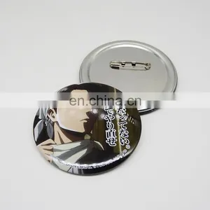 Personality Tin Metal Round Button Pin Badge thumbnail-4