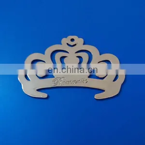 Bag Custom Shape Crown Metal Tag thumbnail-1