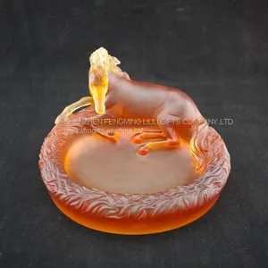 Latest Crystal Horse Ashtray as Business Gifts for Decoration thumbnail-1
