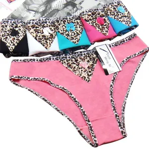 Yun Meng Ni Sexy Underwear Clarming Leopard Printed Girls Briefs Soft Cotton Ladies Panties thumbnail-4