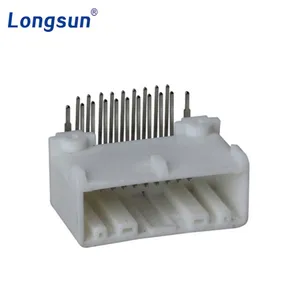 1674477-1 TYCO AMP TE Car Connector 20 Pin Hybrid PCB Header Connector thumbnail-1
